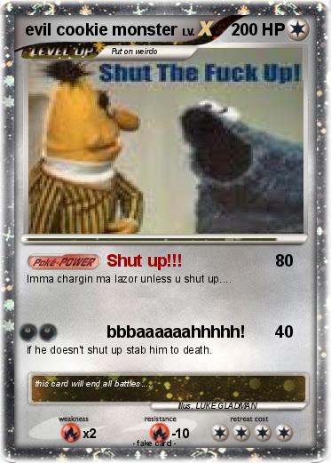 Pokemon evil cookie monster