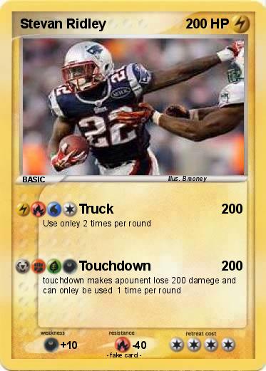 Pokemon Stevan Ridley