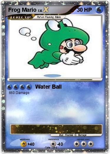 Pokemon Frog Mario