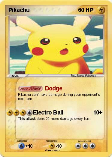 Pokemon Pikachu