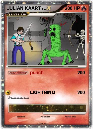 Pokemon JULIAN KAART
