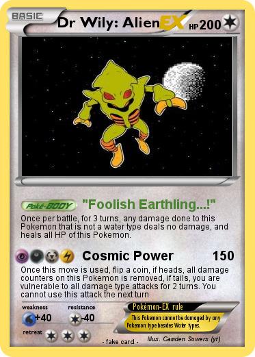Pokemon Dr Wily: Alien