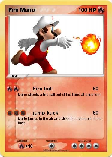 Pokemon Fire Mario