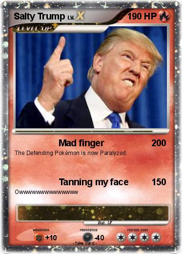 Pokemon Salty Trump