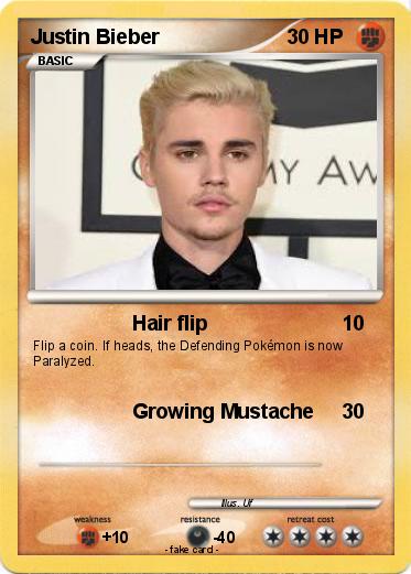 Pokemon Justin Bieber