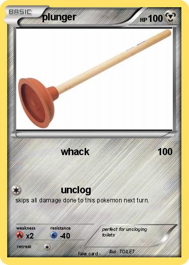 Pokemon plunger