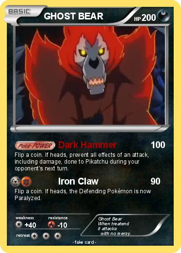 Pokemon GHOST BEAR