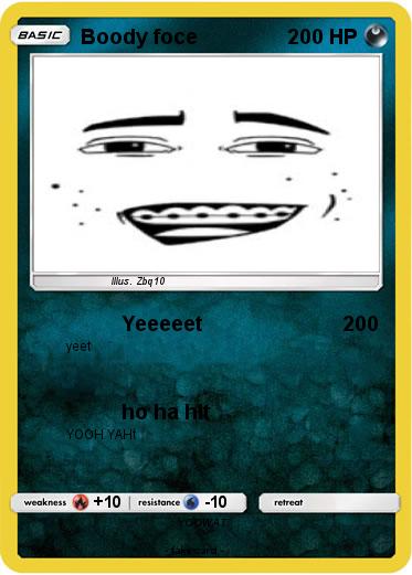 Pokemon Boody foce