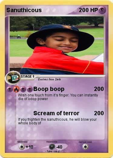 Pokemon Sanuthicous