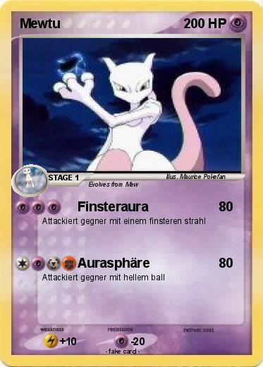 Pokemon Mewtu