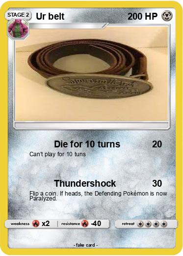 Pokemon Ur belt