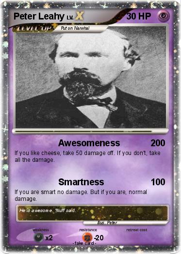 Pokemon Peter Leahy