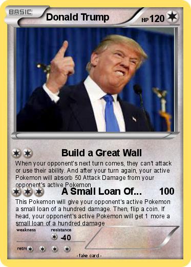 Pokemon Donald Trump