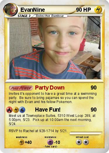 Pokemon EvanNine