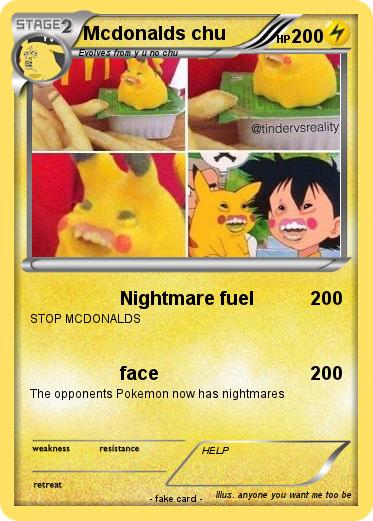Pokemon Mcdonalds chu