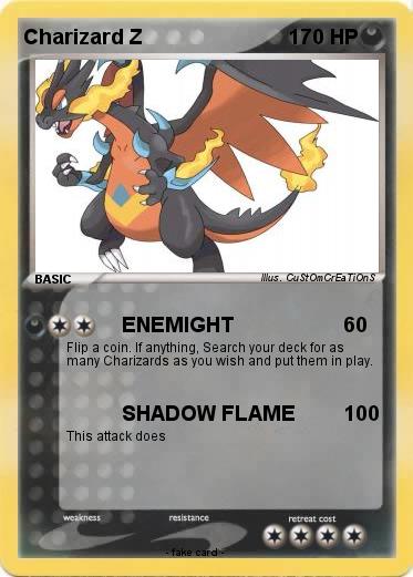 Pokemon Charizard Z