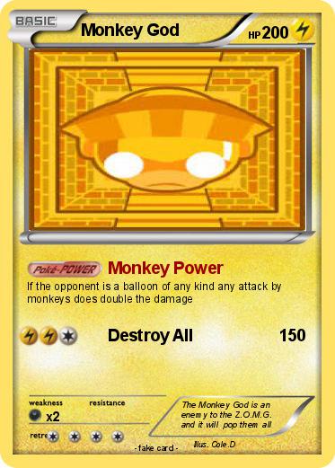 Pokemon Monkey God