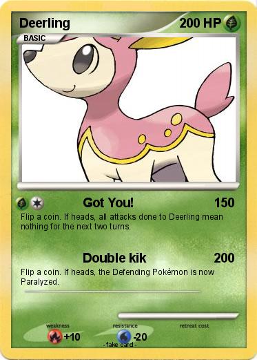 Pokemon Deerling