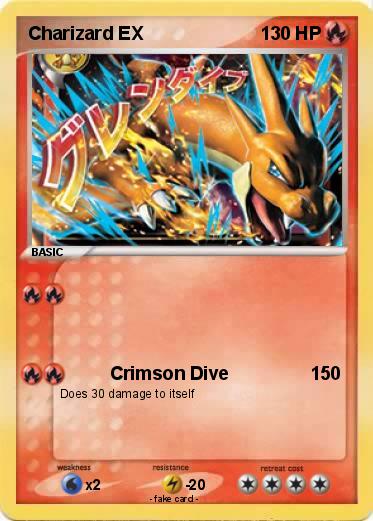 Pokemon Charizard EX