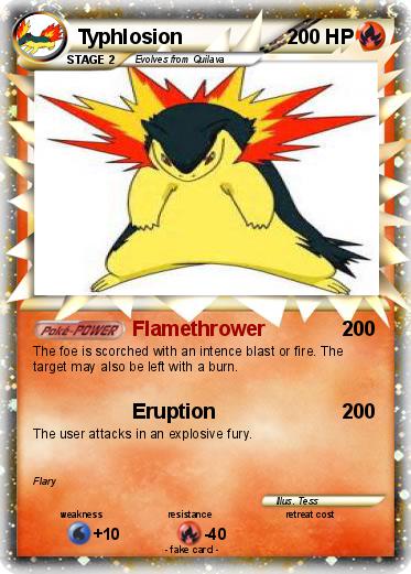 Pokemon Typhlosion
