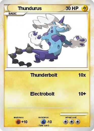 Pokemon Thundurus