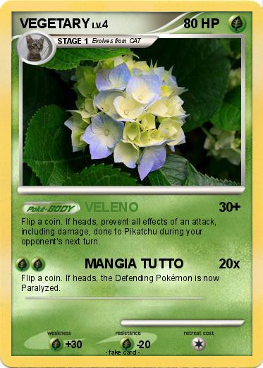 Pokemon VEGETARY