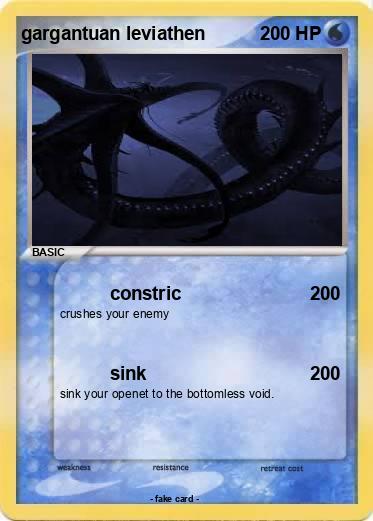 Pokemon gargantuan leviathen