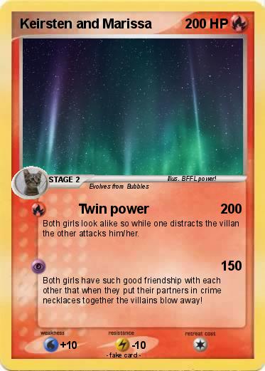 Pokemon Keirsten and Marissa