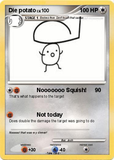Pokemon Die potato
