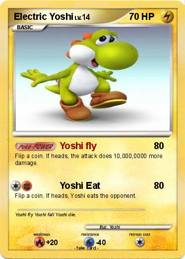 Pokemon Electric Yoshi