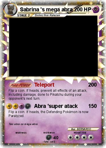 Pokemon Sabrina 's mega abra