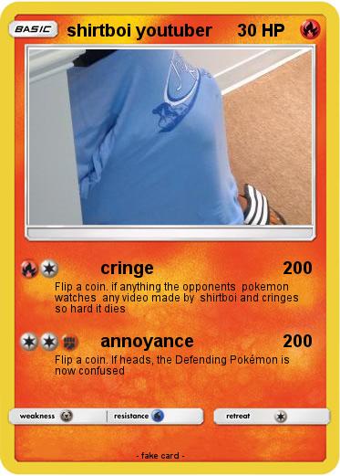 Pokemon shirtboi youtuber