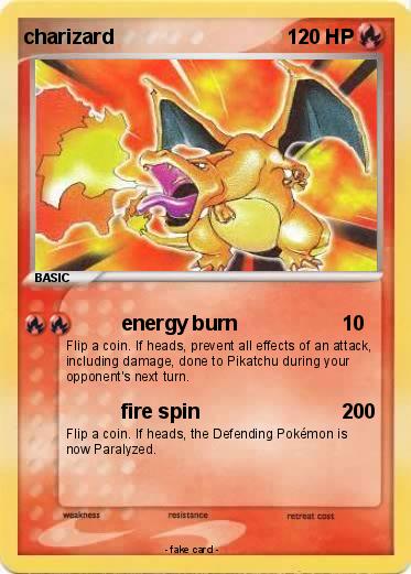 Pokemon charizard