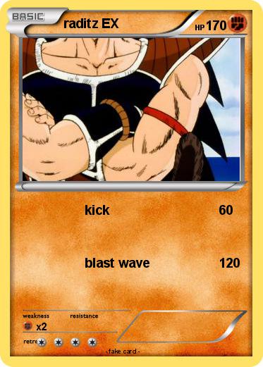 Pokemon raditz EX