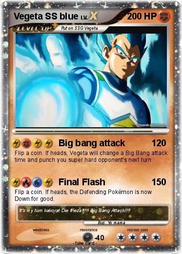 Pokemon Vegeta SS blue