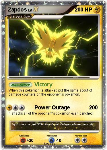Pokemon Zapdos