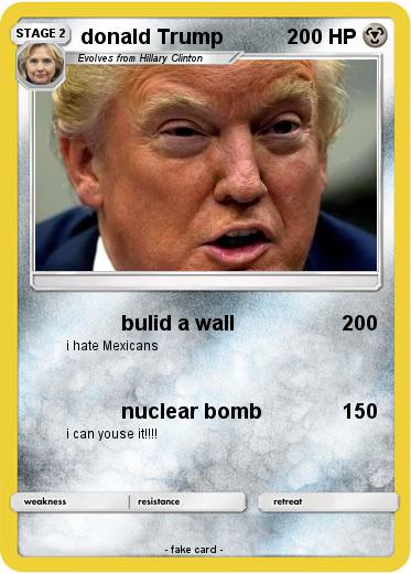 Pokemon donald Trump