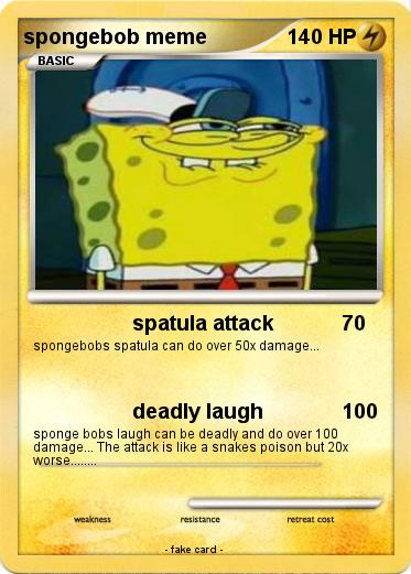 Pokemon spongebob meme