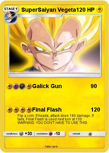 Pokemon SuperSaiyan Vegeta