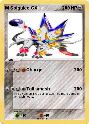 Pokemon M Solgaleo GX