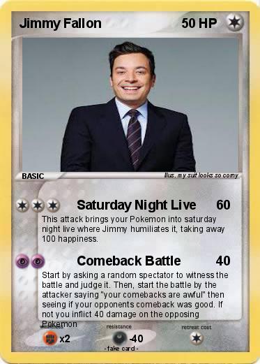 Pokemon Jimmy Fallon