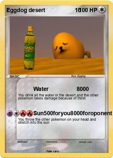 Pokemon Eggdog desert                   10