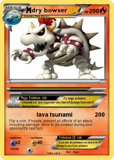 Pokemon dry bowser