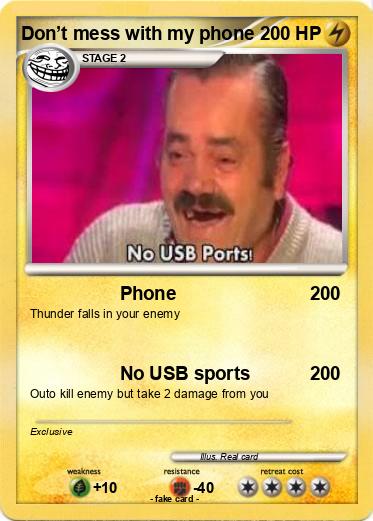 Pokemon Don’t mess with my phone