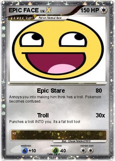 Pokemon EPIC FACE
