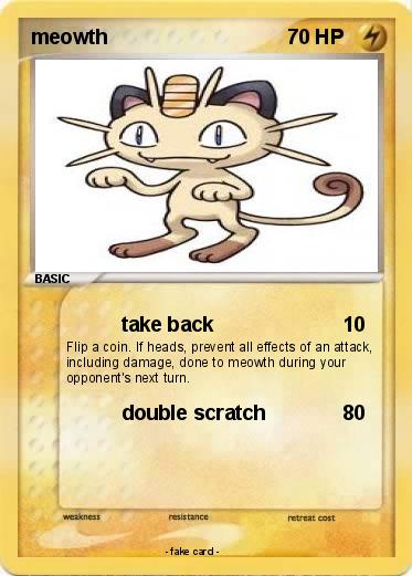 Pokemon meowth