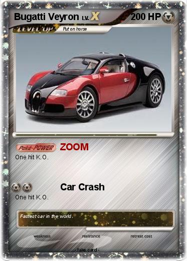Pokemon Bugatti Veyron