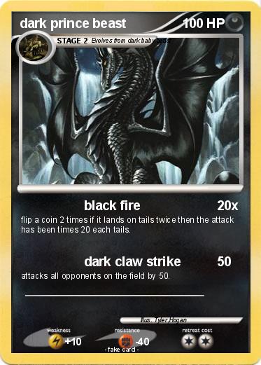 Pokemon dark prince beast