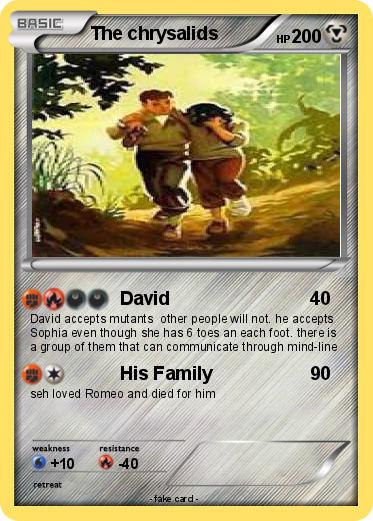 Pokemon The chrysalids