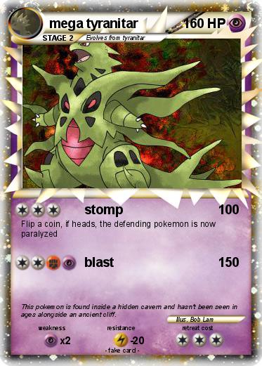 Pokemon mega tyranitar